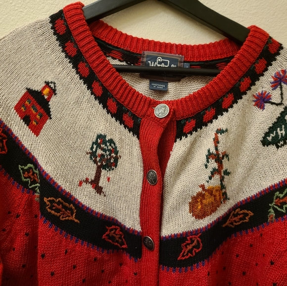 Vintage Woolrich Teacher Cardigan Sweater - Picture 11 of 12